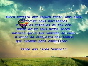 Não desista dos seus sonhos