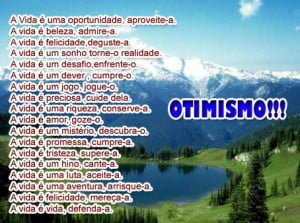 mensagem-de-otimismo a vida