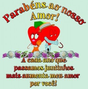 parabéns pelo nosso aniversário de namoro amor