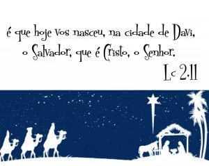 mensagem de natal nascimento de Jesus