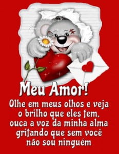 não sou ninguém sem você meu amor