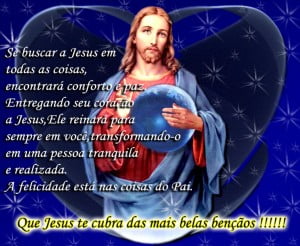 mensagens religiosas jesus abençoe