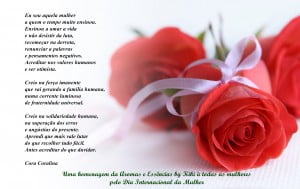 dia internacional da mulher você é especial