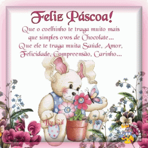 mensagem feliz pascoa com muito amor  e felicidade