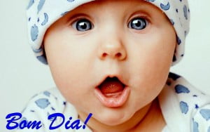 bom dia imagens com bebês