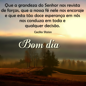 bom dia mensagem com amor