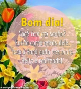 mensagem bom dia enviar por whatsapp