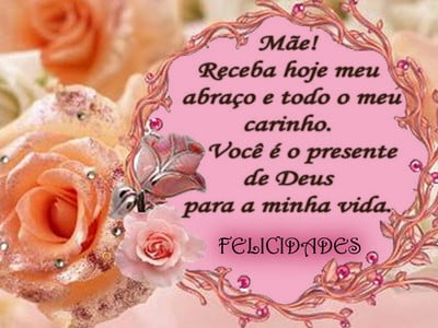 mensagens lindas feliz dia das mamaes
