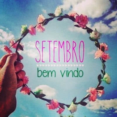 bem vindo setembro seu lindo para whatsapp