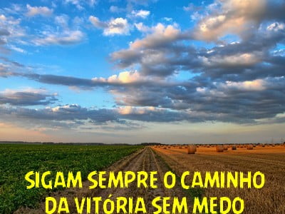 mensagem linda com otimismo e fé