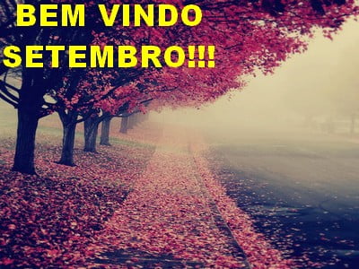 mensagens bem vindo setembro para whatsapp