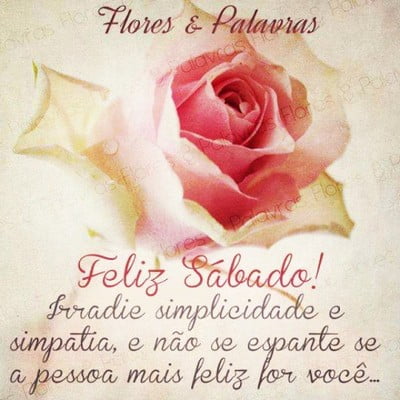 mensagem feliz sabado amigos queridos