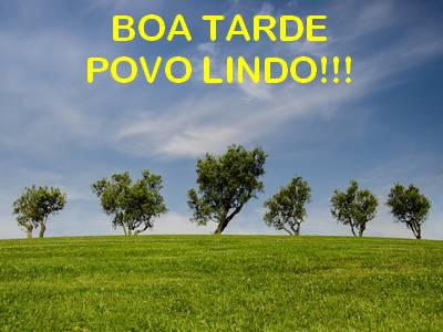 boa tarde povo lindo
