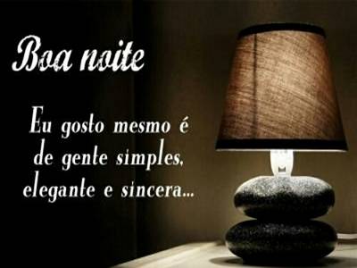 boa noite mensagem carinhosa