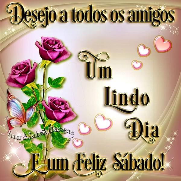 linda mensagem de feliz sabado