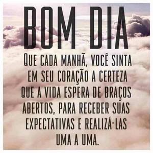 mensagem de bom dia feliz