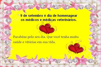 Feliz dia do veterinario
