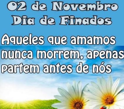 mensagem saudosa finados