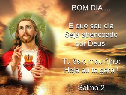 mensagem de bom dia com amor de Jesus