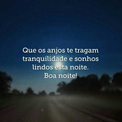 mensagem de boa noite com otimismo