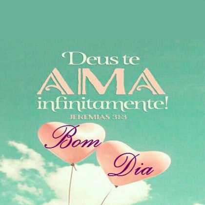 a mensagem de bom dia