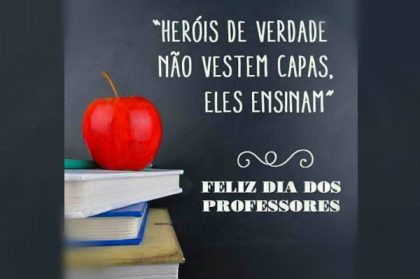 mensagem feliz dia dos professores com alegria