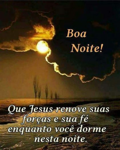 mensagem de boa noite com jesus