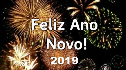 Feliz ano novo 2019