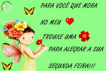 feliz segunda feira