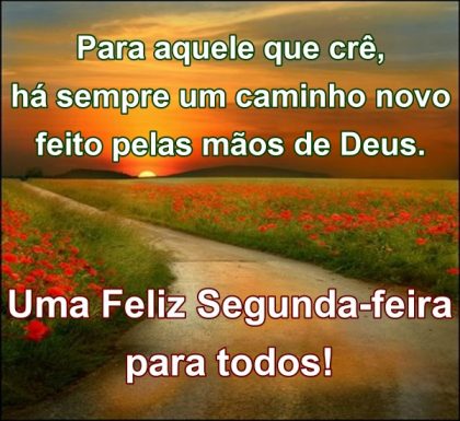 bom dia segunda feira boa semana