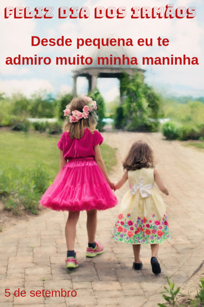 feliz dia da irma