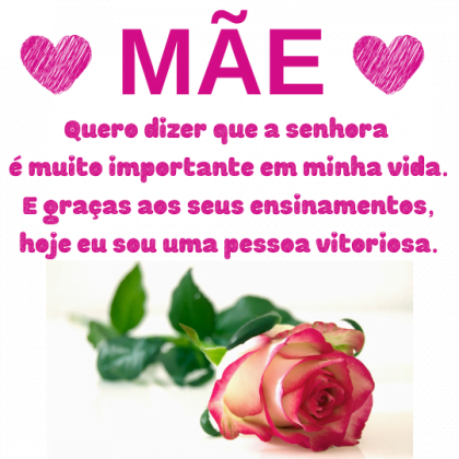 mensagem e frases de amor para mae