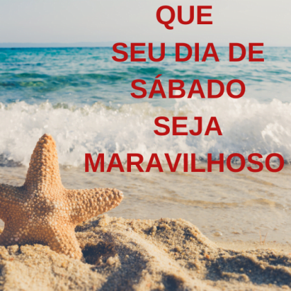 imagem de bom dia sabado