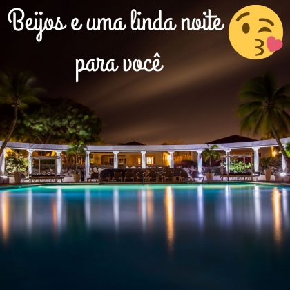 beijo de boa noite