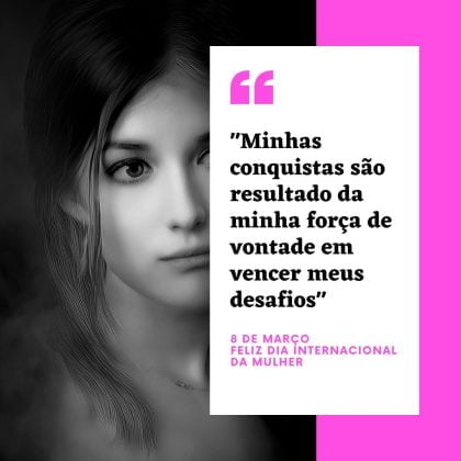 Dia internacional das mulheres