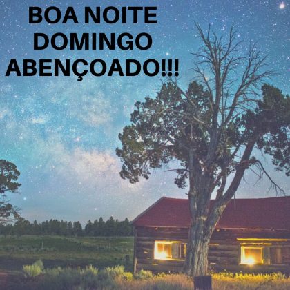 boa noite domingo abençoado
