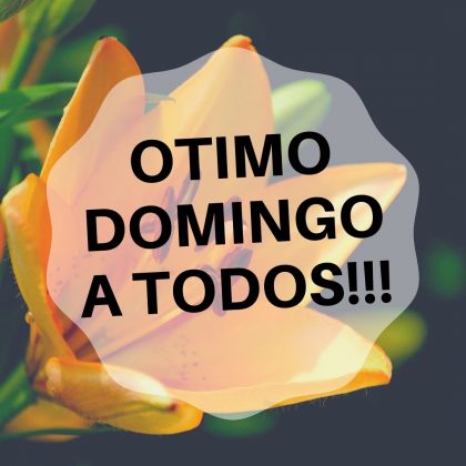 otimo domingo